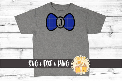 Bow Tie Monogram - Solid - Valentine's Day SVG PNG DXF Cutting Files SVG Cheese Toast Digitals 
