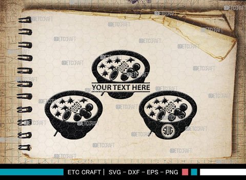 Bowl Healthy Silhouette, Bowl Healthy SVG, Flakes Wheat Svg, Spoon Corn Svg, Bowl Svg, Bowl Healthy Bundle, SB00165 SVG ETC Craft 