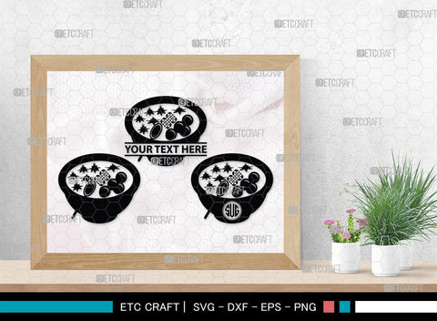 Bowl Healthy Silhouette, Bowl Healthy SVG, Flakes Wheat Svg, Spoon Corn Svg, Bowl Svg, Bowl Healthy Bundle, SB00165 SVG ETC Craft 