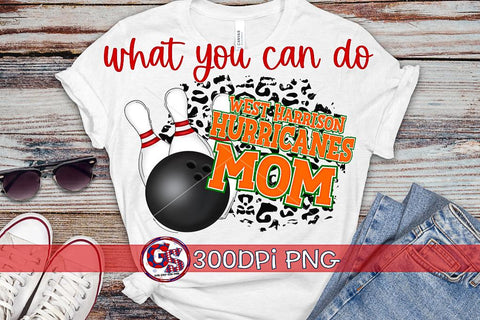 Bowling Ball, Pins, Leopard PNG for Sublimation Sublimation Greedy Stitches 