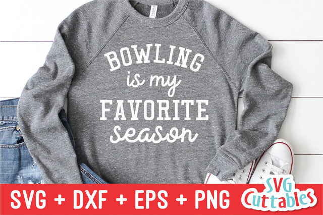 Bowling Is My Favorite Season svg - Bowling Cut File - svg - dxf - eps - Bowling svg - Silhouette - Cricut - Digital Download SVG Svg Cuttables 