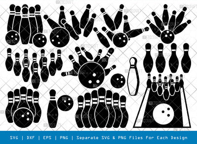 Bowling Kegel SVG, Bowling Silhouette, Bowling Ball Svg, Bowling Svg, Sports Svg, Bowling Strike Svg, Bowling Bundle SVG ETC Craft 