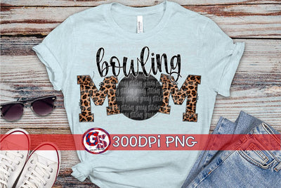 Bowling Mom PNG for Sublimation Sublimation Greedy Stitches 