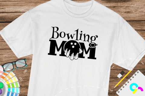 bowling mom svg, ball games, sports svg SVG Artinrhythm shop 