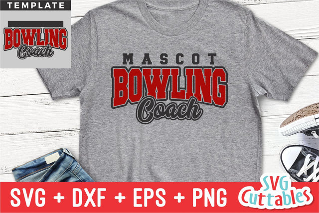 Bowling svg - Bowling Coach Template 003- svg - dxf - eps - Bowling svg - Silhouette - Cricut - Digital Download SVG Svg Cuttables 
