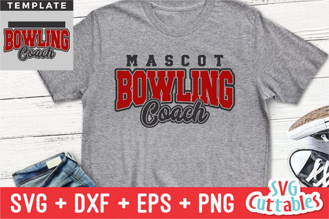 Bowling svg - Bowling Coach Template 003- svg - dxf - eps - Bowling svg - Silhouette - Cricut - Digital Download SVG Svg Cuttables 