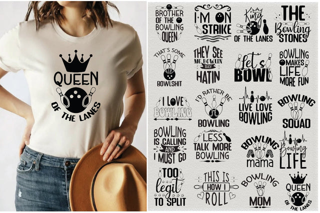 Bowling Svg Bundle 20 Designs SVG Creativeart88 