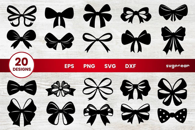 Bows SVG Bundle SVG SvgOcean 