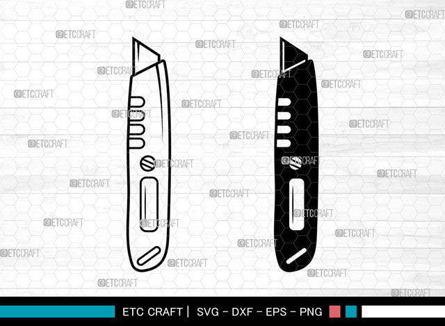 Box Cutter SVG, knife Svg, Paper Cutter Svg, Cutter Knife Svg, Box Cutter Knife Svg, Cutter Svg, Box Cutter Svg Bundle SVG ETC Craft 