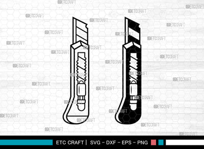 Box Cutter SVG, knife Svg, Paper Cutter Svg, Cutter Knife Svg, Box Cutter Knife Svg, Cutter Svg, Box Cutter Svg Bundle SVG ETC Craft 