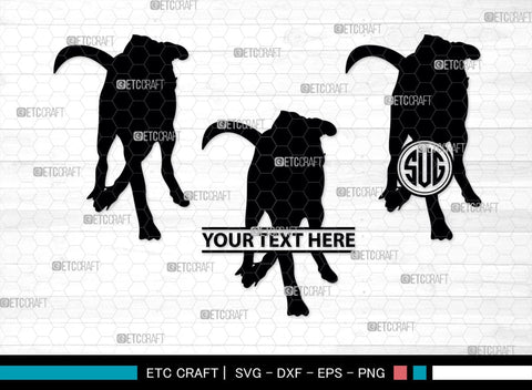 Boxer Dog Monogram, Boxer Dog Silhouette, Boxer Dog SVG, Bulldog Svg, Dog Svg, Animal Svg, SB00230 SVG ETC Craft 