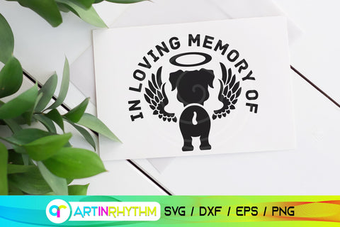 Boxer Pet Dog Memorial SVG SVG Artinrhythm shop 