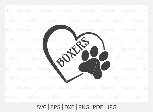 Boxers svg, Boxer Dog vector, Boxer Dog SVG, Boxer Dog Png, Boxer Dad, Boxer Dad t-shirt design, Boxer Typography, Boxer Shirt, Boxer Stickers SVG Dinvect 