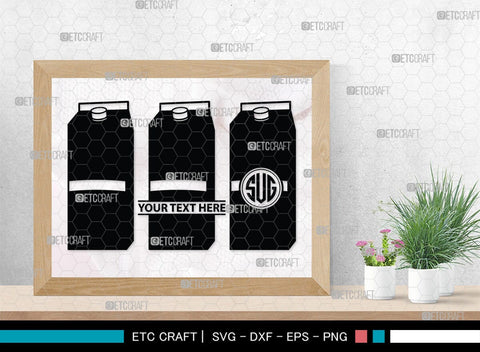 Boxes For Milk And Juice Monogram, Boxes For Milk And Juice Silhouette, Milk And Juice Box SVG, Juice Box Svg, Boxes Milk Svg, Milk Box Svg, Milk Box Bundle, SB00460 SVG ETC Craft 