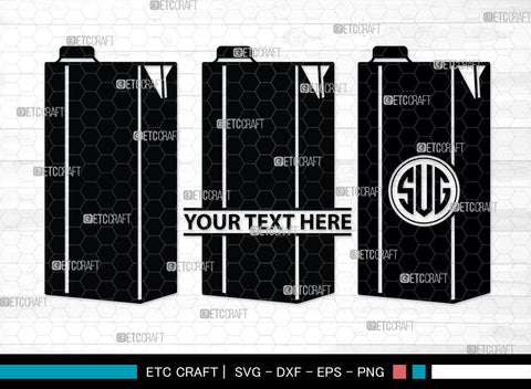 Boxes For Milk And Juice Monogram, Boxes For Milk And Juice Silhouette, Milk And Juice Box SVG, Juice Box Svg, Boxes Milk Svg, Milk Box Svg, Milk Box Bundle, SB00460 SVG ETC Craft 
