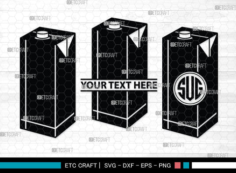 Boxes For Milk And Juice Monogram, Boxes For Milk And Juice Silhouette, Milk And Juice Box SVG, Juice Box Svg, Boxes Milk Svg, Milk Box Svg, Milk Box Bundle, SB00460 SVG ETC Craft 