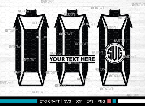 Boxes For Milk And Juice Monogram, Boxes For Milk And Juice Silhouette, Milk And Juice Box SVG, Juice Box Svg, Boxes Milk Svg, Milk Box Svg, Milk Box Bundle, SB00460 SVG ETC Craft 