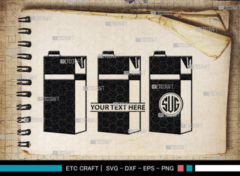 Boxes For Milk And Juice Monogram, Boxes For Milk And Juice Silhouette, Milk And Juice Box SVG, Juice Box Svg, Boxes Milk Svg, Milk Box Svg, Milk Box Bundle, SB00460 SVG ETC Craft 