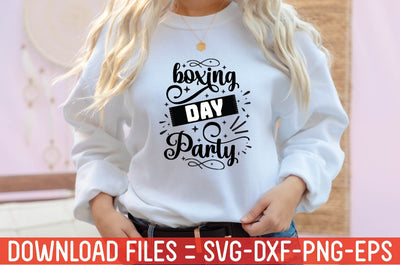 boxing day party SVG farhad farhad 