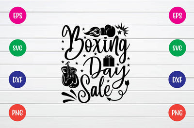 boxing day sale svg SVG sk.swapon Roy 