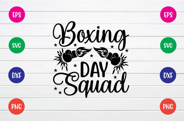 boxing day squad svg SVG sk.swapon Roy 