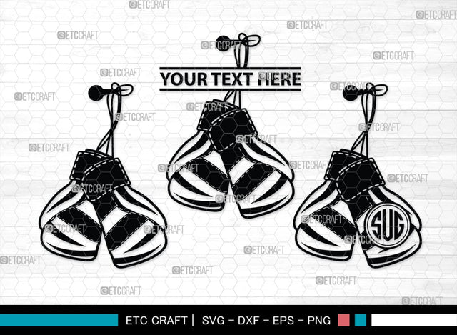 Boxing Gloves monogram, Boxing Gloves Silhouette, Sport Gloves Svg, Boxing Svg, Sports svg, Fighting Svg, Boxing Gloves Svg, SB00108 SVG ETC Craft 
