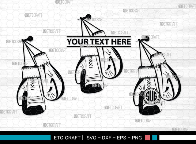 Boxing Gloves monogram, Boxing Gloves Silhouette, Sport Gloves Svg, Boxing Svg, Sports svg, Fighting Svg, Boxing Gloves Svg, SB00108 SVG ETC Craft 