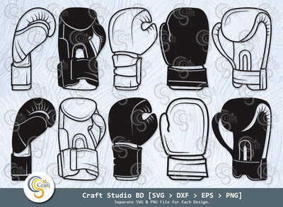 Boxing Gloves Silhouette, Boxing Gloves SVG, Boxing Svg, Sports Svg, Fighting Svg, Boxing Gloves Icon Svg , Boxing Gloves Bundle SVG ETC Craft 