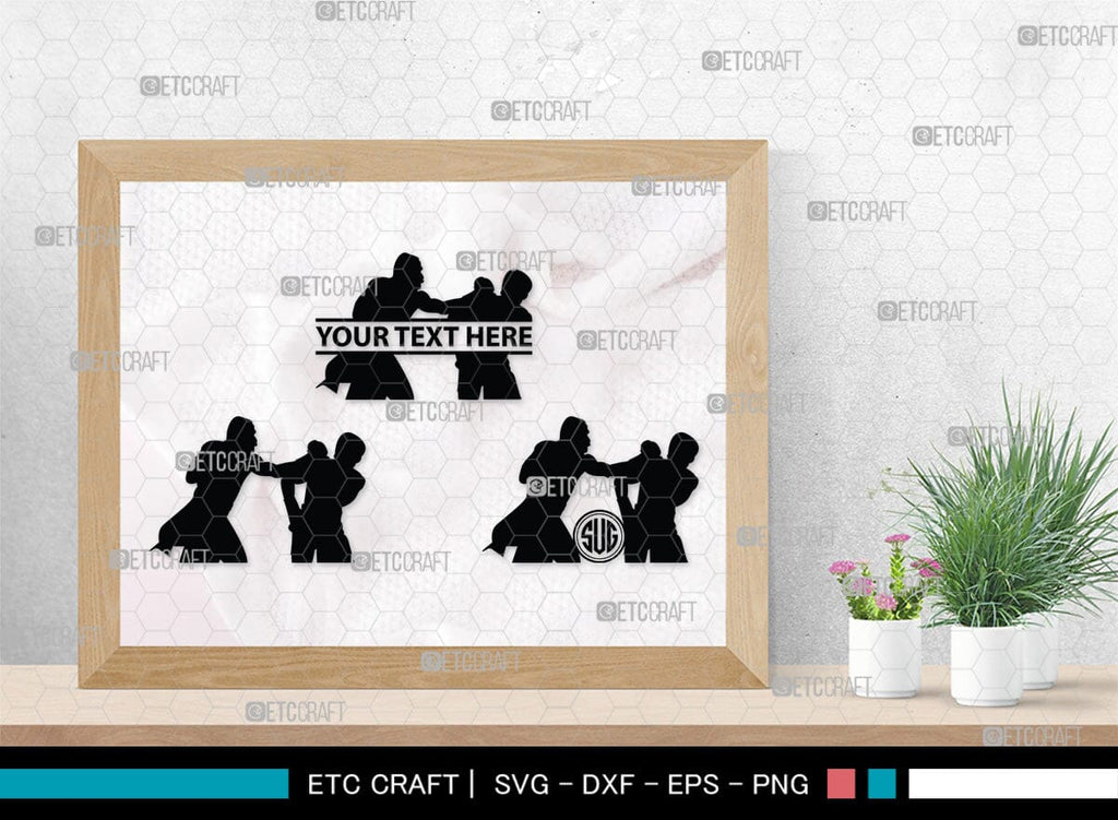 Boxing Monogram, Boxing Silhouette, Fighting Svg, Boxing Svg, Sports ...