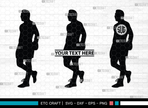 Boxing Monogram, Boxing Silhouette, Fighting Svg, Boxing Svg, Sports svg, kickboxing Svg, SB00107 SVG ETC Craft 