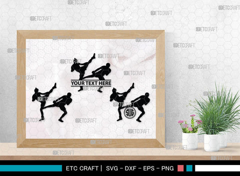 Boxing Monogram, Boxing Silhouette, Fighting Svg, Boxing Svg, Sports svg, kickboxing Svg, SB00107 SVG ETC Craft 