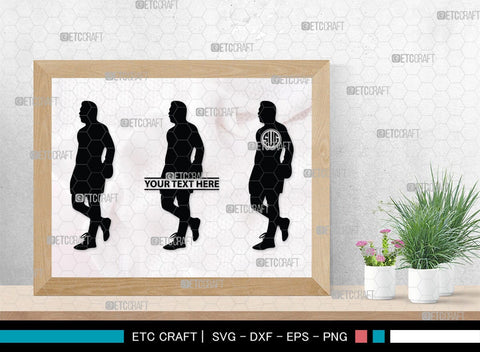 Boxing Monogram, Boxing Silhouette, Fighting Svg, Boxing Svg, Sports svg, kickboxing Svg, SB00107 SVG ETC Craft 