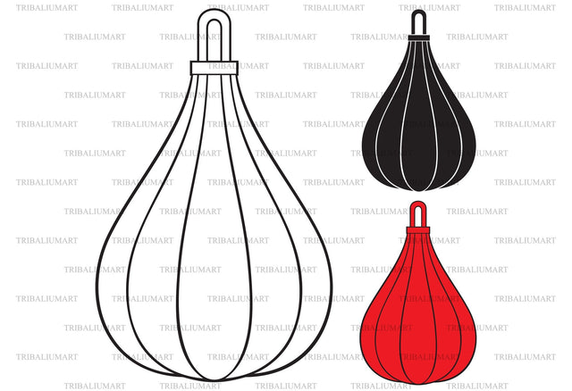 Boxing pear SVG TribaliumArtSF 