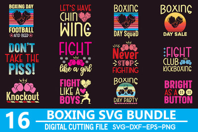 Boxing SVG bundle SVG md faruk hossain 