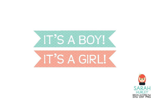 Boy And Girl Word Tags SVG Sarah Hurley 