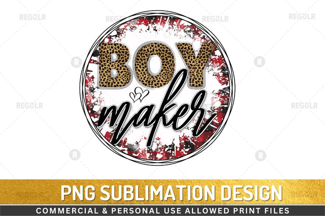 Boy maker Sublimation Design Sublimation Regulrcrative 