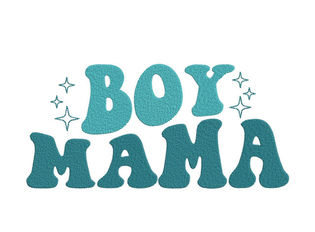 Boy Mama Embroidery Design, Mother Embroidery File, Blessed Mom Design, Mom Life Embroidery Design, 3 sizes, Instant Download Embroidery/Applique DESIGNS Nino Nadaraia 