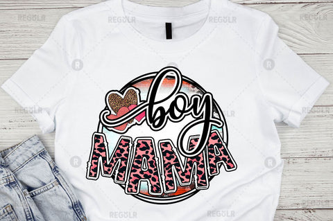 Boy mama Sublimation Design Sublimation Regulrcrative 