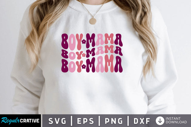 Boy mama SVG SVG Regulrcrative 