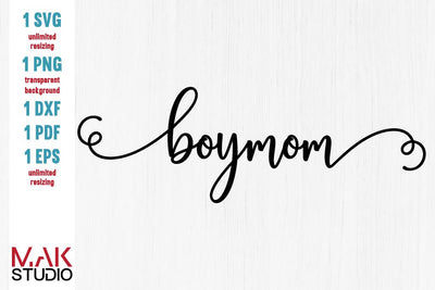 Boy mom svg, Boy mom svg file, Boymom dxf, Boymom cut file, Mommy boy svg SVG MAKStudion 