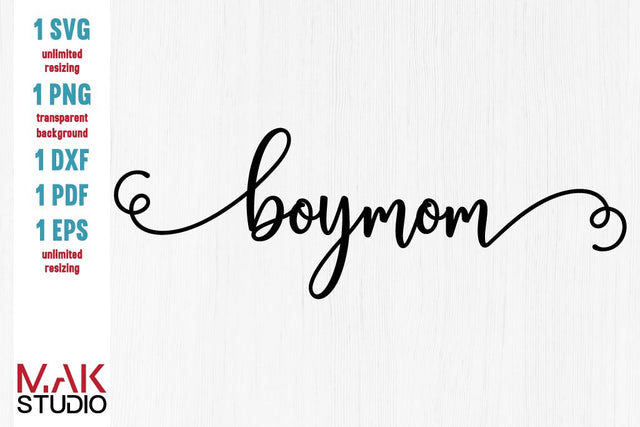 Boy mom svg, Boy mom svg file, Boymom dxf, Boymom cut file, Mommy boy svg SVG MAKStudion 
