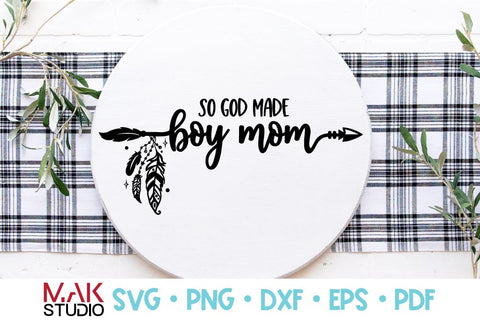 Boy mom svg Boy mom svg file So god made svg Momlife svg Momlife png So god made a boy mama svg Best mom ever svg SVG MAKStudion 