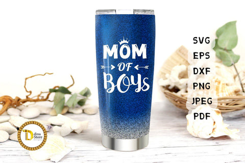 Boy Mom Svg - Mother's Day Svg SVG Dina.store4art 