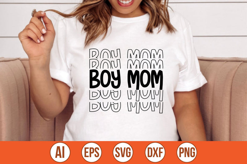 Boy Mom svg SVG shah alam 