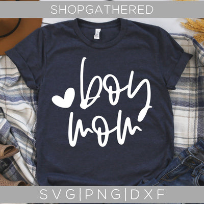 Boy Mom SVG SVG ShopGathered 