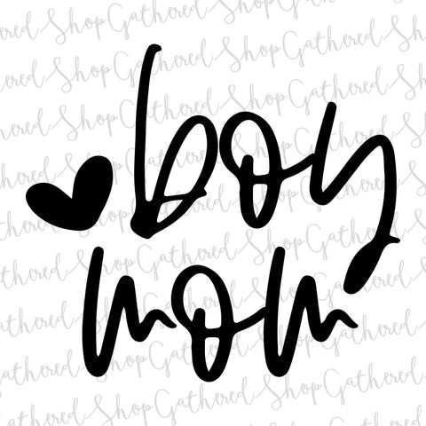 Boy Mom SVG SVG ShopGathered 