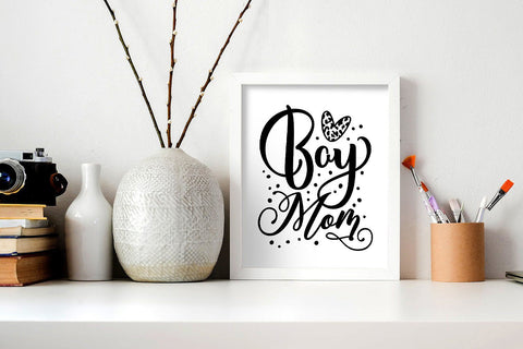 Boy Mom SVG SVG VectorSVGdesign 