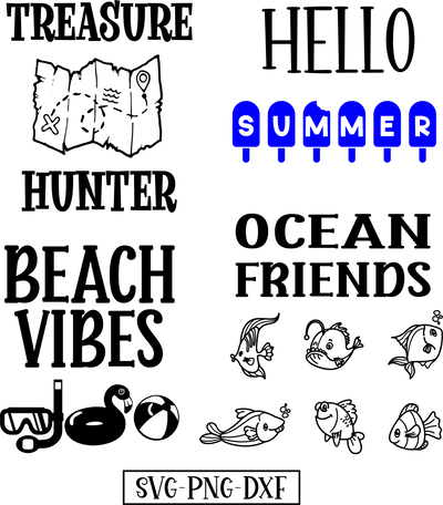 Boys summer 3 SVG Calico Creations Svg 