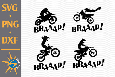 Braaap Motocross SVG, PNG, DXF Digital Files Include SVG SVGStoreShop 