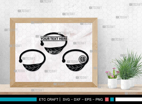 Bracelet Silhouette, Bracelet SVG, Leather Bracelet Svg, Fashion Svg, Bracelet Monogram, SB00184 SVG ETC Craft 